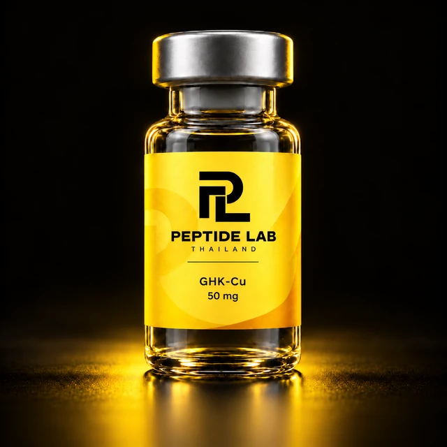 GHK-Cu 50mg Vial — packaging concept